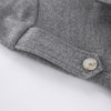 Casual Laid Back All Match Mid Length Wool Blazer