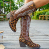 Leopard Western Cowboy Boot