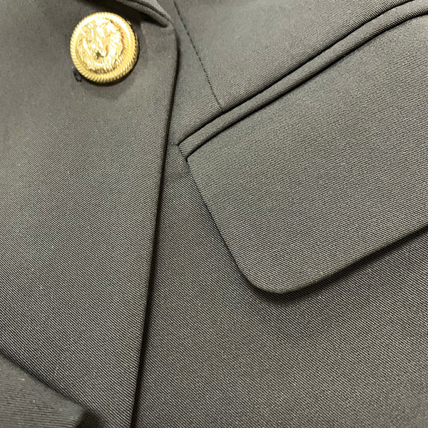 Blazer Metal Lion Head Buckle Blazer