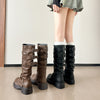 Retro Knee High Boots
