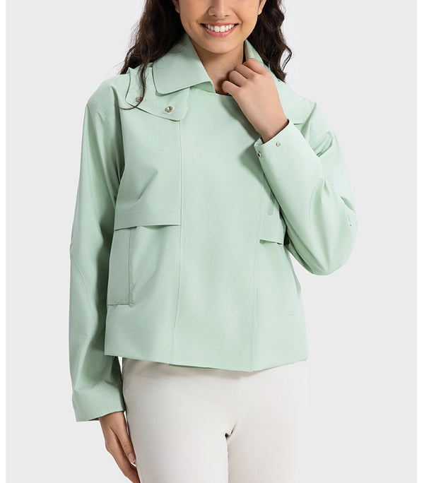 Removable Hooded Windbreaker Sports Jacket