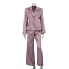 Pleated Waist Suit
