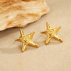 Ocean Series Starfish Hemp Floral Necklace & Earrings