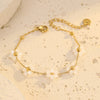 Floral Beaded Bracelet