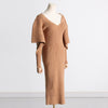 Elegant French Knitted Dress