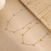 Minimalist Water Drop Tassel Necklace