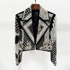 Beads & Rhinestones Short Jacket