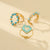 Blue Natural Stone Ring