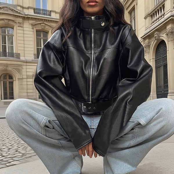 Leather Coat