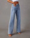 Cocoa Yacht Club Loose Stitch Wide Leg Jeans