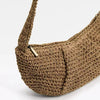 Crossbody Straw Dumpling Bag