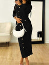 Autumn Elegant Maxi Dress