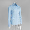 Office Pleated Shirt