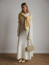 Autumn Knitted Cardigan Sleeveless Dress