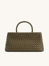 Woven Gold X Handbag