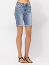 Casual Slim Fit Jean Shorts