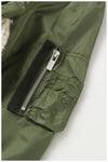 Cotton Padded Flight Jacket