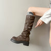 Platform Long Boots