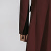 Solid Shawl Long Trench Coat