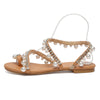 Pearl & Diamond Sandals