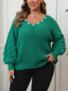 Pineapple Beaded Pearl Top