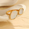 White Shell Ring