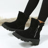 Velvet Thermal Faux Shearling Boots