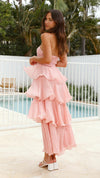 Backless Tiered Dress