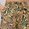 Green & Cream Flower Pants