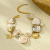 Shell & Pearl Bracelet