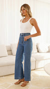 Cocoa Yacht Club Casual Retro Loose Straight Jeans