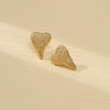 Frosted Arc Ear Studs