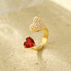 French Entry Lux Open Ring