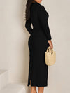 Autumn Elegant Maxi Dress