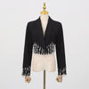 Rhinestone Short Blazer