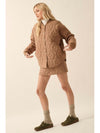 Wild Floral Silk Line Cotton Jacket