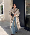 Leopard Faux Fur Coat