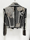 Beads & Rhinestones Short Jacket