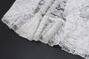 Irregular Asymmetric Lace Bell Sleeve Dress