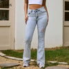 Cocoa Yacht Club Retro Ripped Jeans