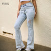 Cocoa Yacht Club Retro Ripped Jeans