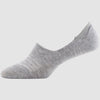 Womens Peds 12 Pairs Midcut Lightweight Gel Heel Grip Grey/Charcoal/Black