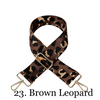 The Atlas | Zippered Sling Bag (Brown) - Pick Your Strap