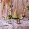 Extra Tall Pistachio Cream Taper Candle, 1 Case of 50 Candles (4 in each pack)
