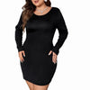 Cocoa Yacht Club Sequin Embellished V-Neck Long Sleeve Dress with Open Back Detail