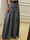 Cocoa Yacht Club Solid Wide Leg Pants