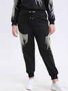 Cocoa Yacht Club Drawstring Rhinestone Joggers with Pockets