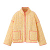 Cocoa Yacht Club Print Quilted Cotton Jacket