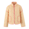 Cocoa Yacht Club Print Quilted Cotton Jacket