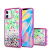 iPhone 12 5.4 Water Quicksand Glitter Case